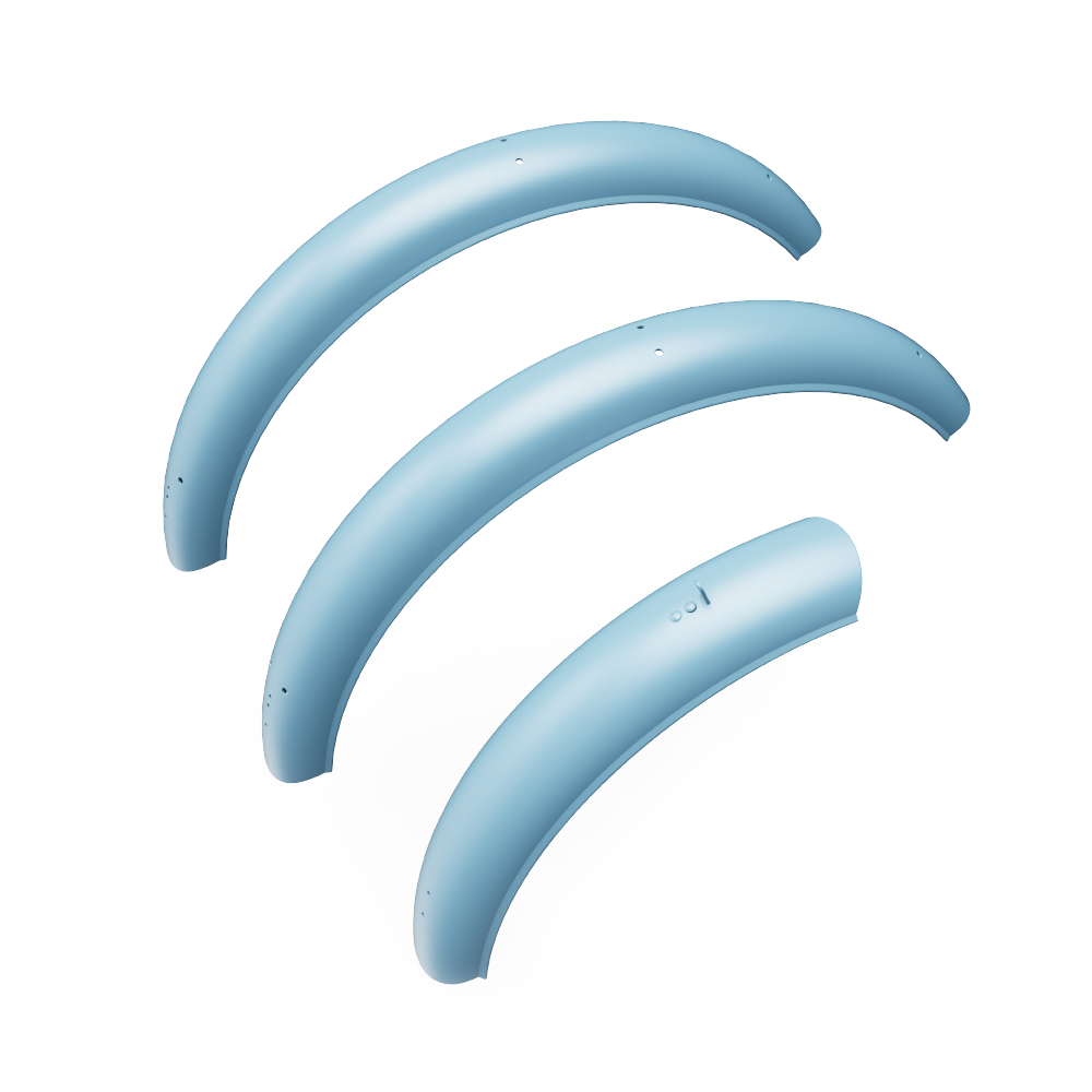 Fenders for TK1 Folding