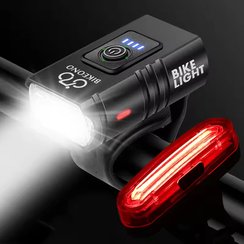 1000LM Headlight & Taillight included in bundle