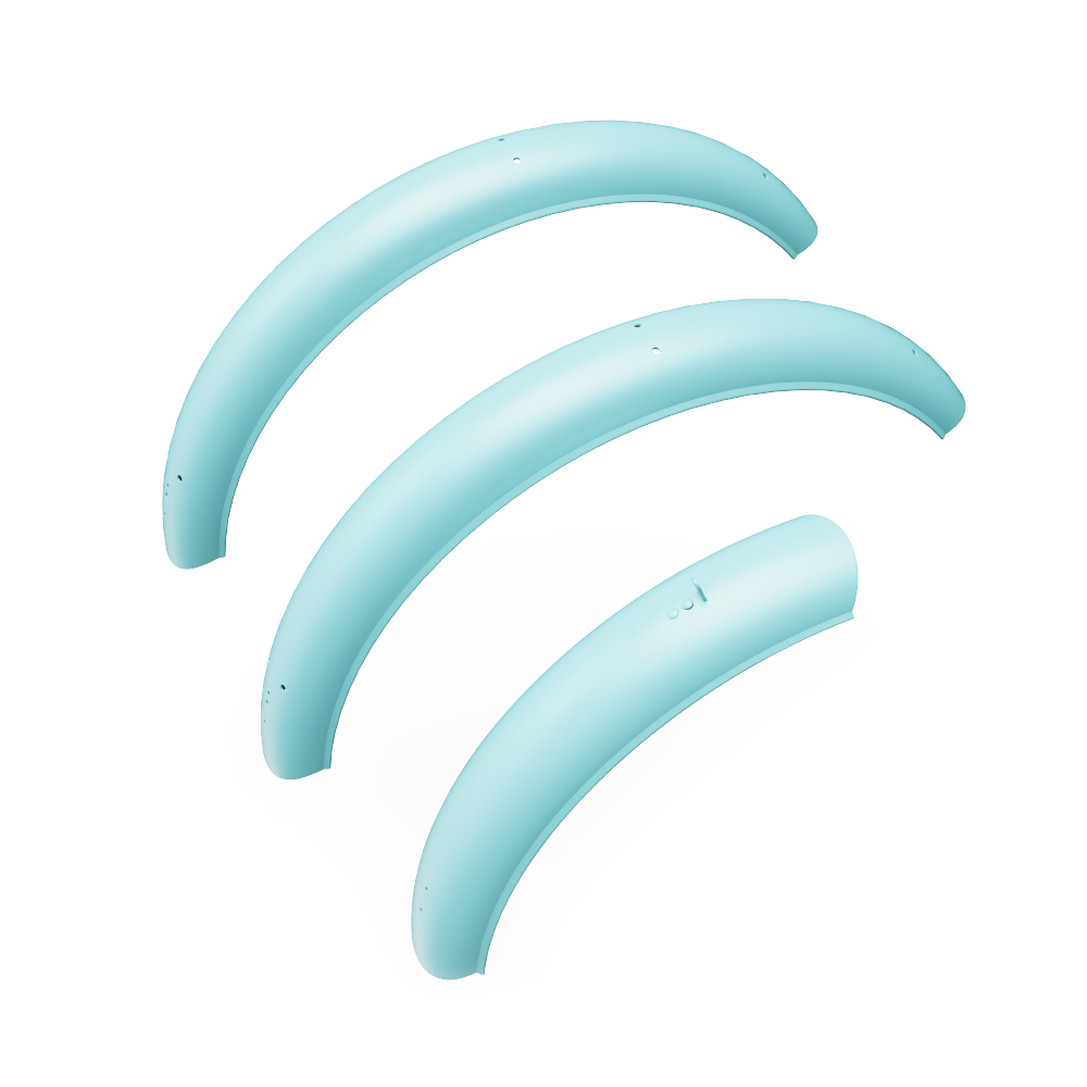 Fenders for TK1 Folding