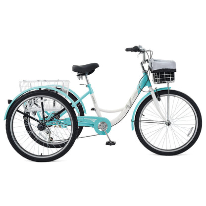 VB1 City Adult Tricycle with Dual Baskets
