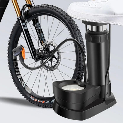 Foot Pump with Pressure Gauge