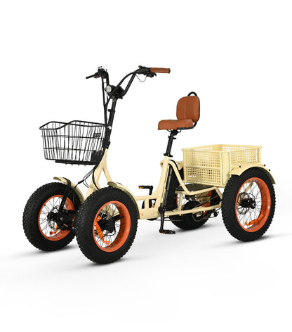 Sixthreezero ANYterrain Stabilized 2026 w/ Dual Rear Suspension 4 Wheel Electric Bike