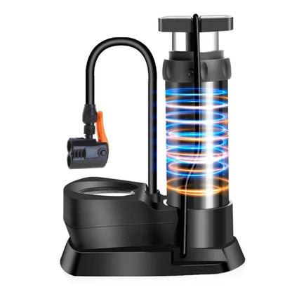 Foot Pump with Pressure Gauge