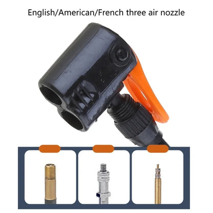 Foot Pump with Pressure Gauge