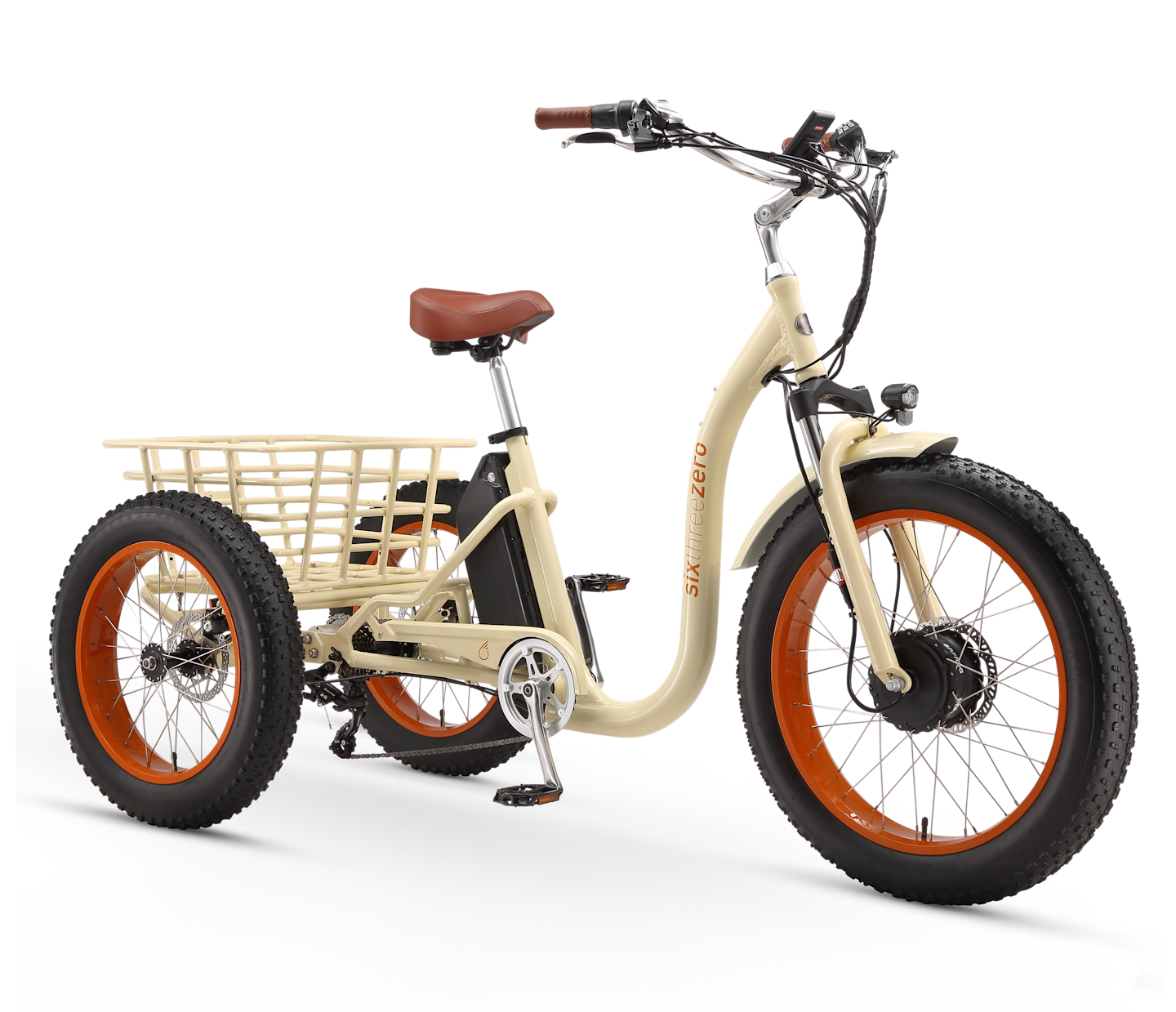 Simple Step Thru FAT Tire 3 Wheel Electric Bike