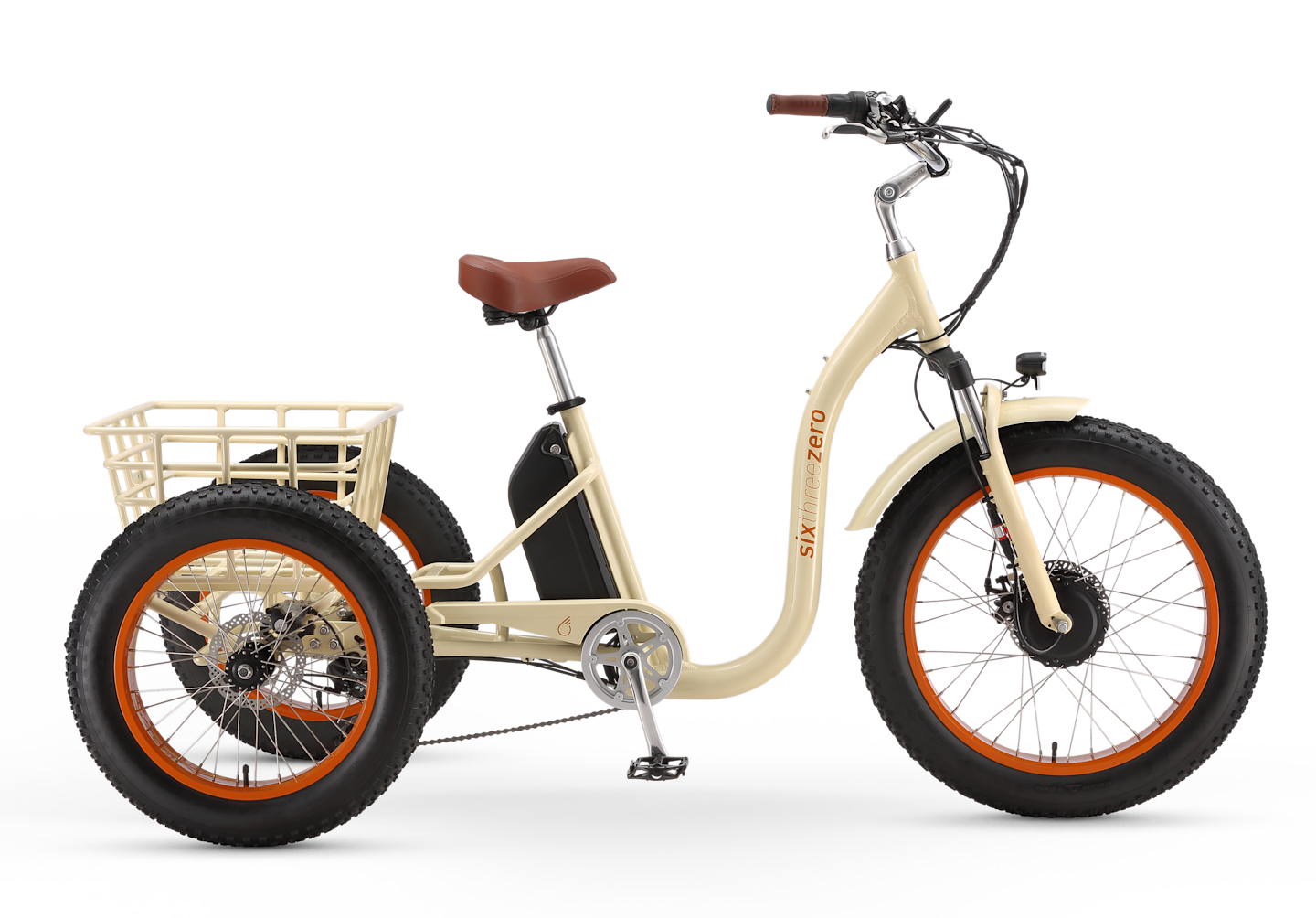 Simple Step Thru FAT Tire 3 Wheel Electric Bike