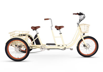 EVRYjourney Electric Trike Tandem 750w