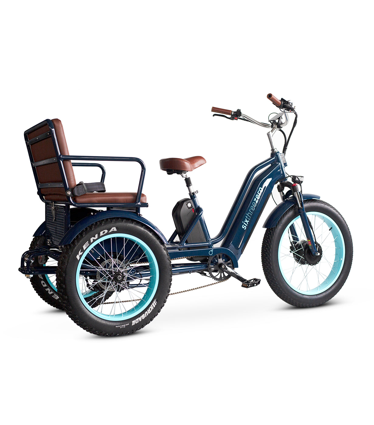EVRYjourney EBike Rickshaw Dual 750w (Max 1500w, Dual Battery, Total 42ah)