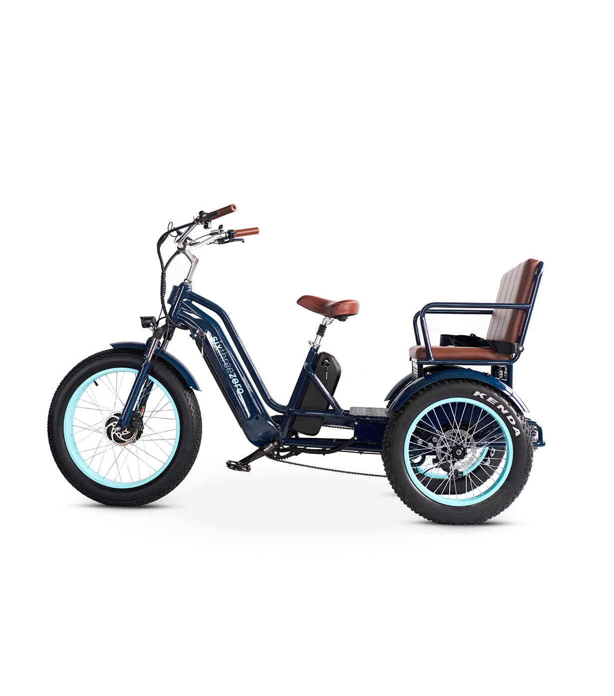 EVRYjourney EBike Rickshaw Dual 750w (Max 1500w, Dual Battery, Total 42ah)