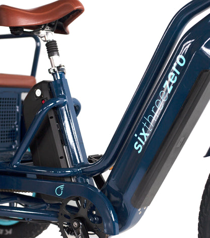 EVRYjourney EBike Rickshaw Dual 750w (Max 1500w, Dual Battery, Total 42ah)