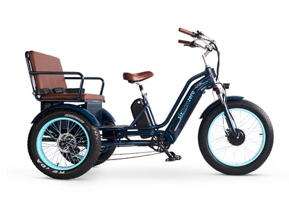 EVRYjourney EBike  Rickshaw Dual 750w (Max 1500w, Dual Battery, Total 42ah)