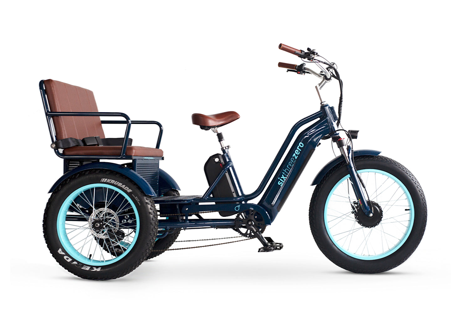 EVRYjourney EBike Rickshaw Dual 750w (Max 1500w, Dual Battery, Total 42ah)