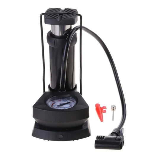 Foot Pump with Pressure Gauge