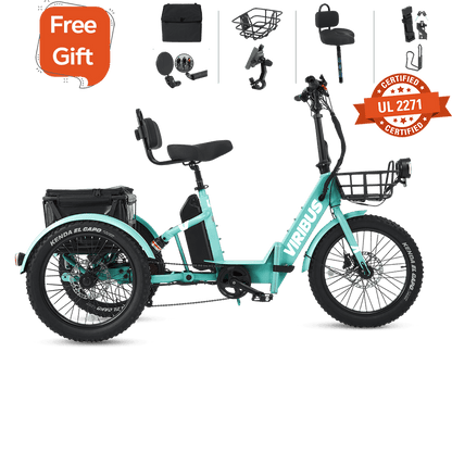 Viribus FC1 Folding Electric Tricycle