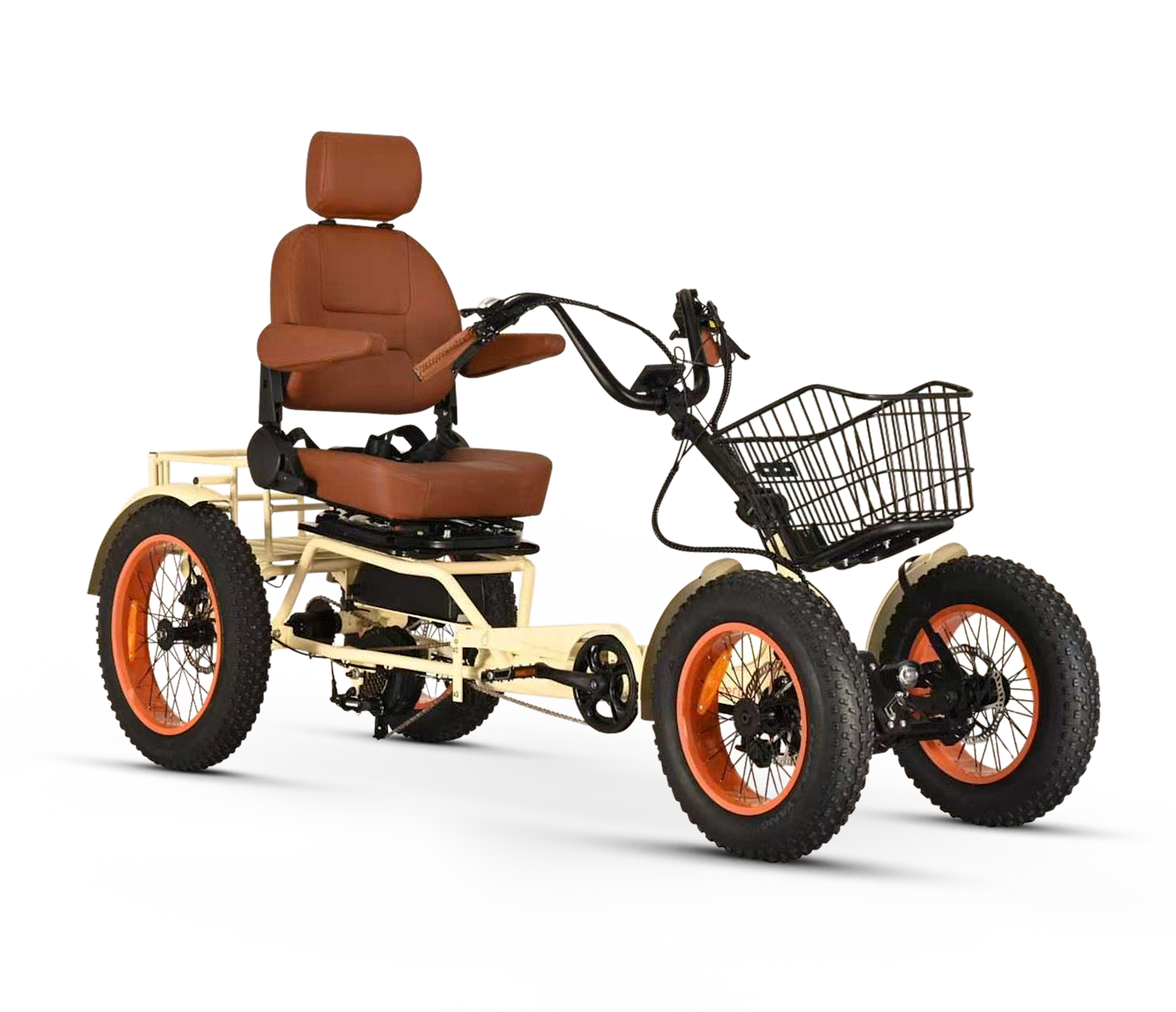ANYterrain 4 Wheel 750w Recumbent EBike