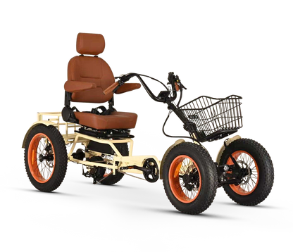 ANYterrain 4 Wheel 750w Recumbent EBike