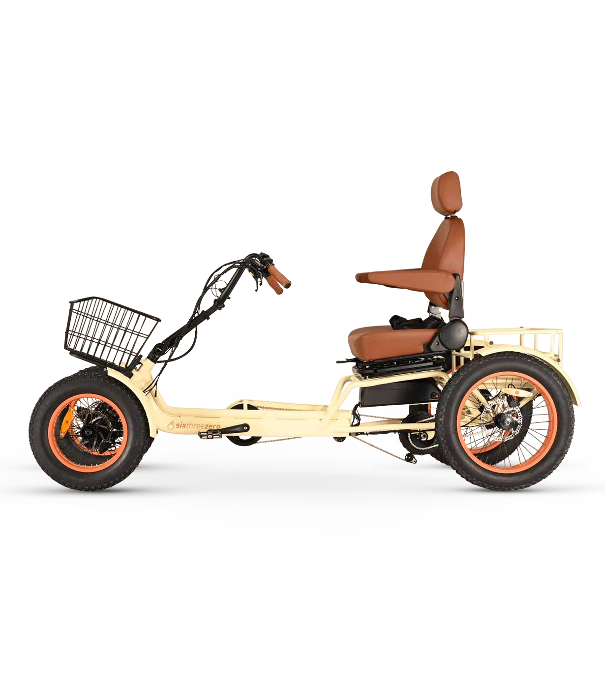 ANYterrain 4-Wheel 750W Recumbent EBike