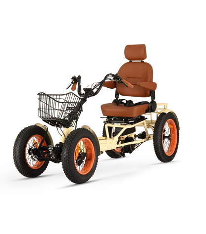 ANYterrain 4 Wheel 750w  Recumbent  EBike