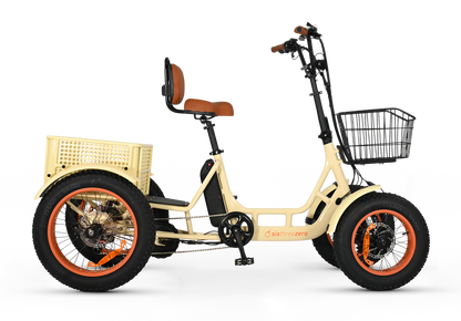 Sixthreezero ANYterrain Stabilized 2026 w/ Dual Rear Suspension 4 Wheel Electric Bike