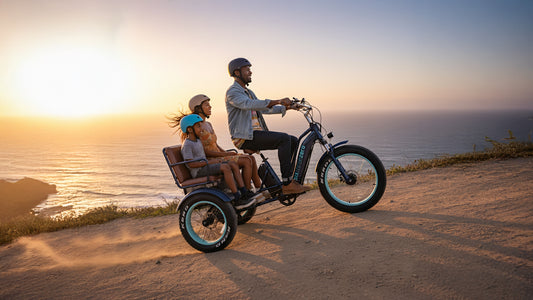 EVRYjourney EBike Rickshaw Dual 750w (Max 1500w, Dual Battery, Total 42ah)