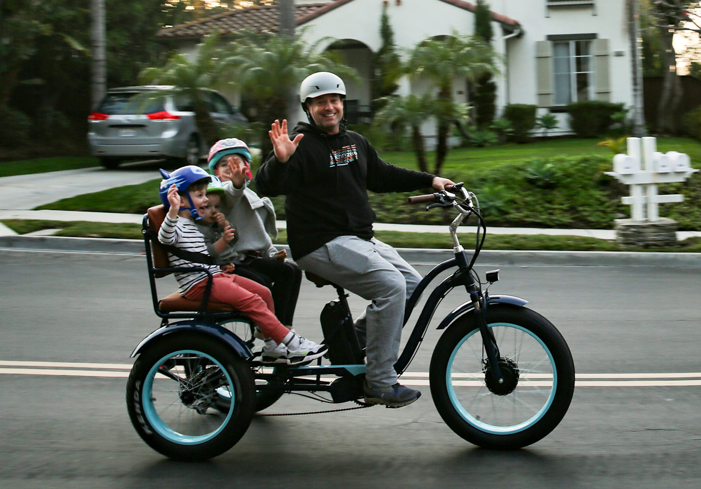 EVRY journey  Electric Rickshaw 1000w  Mid Drive