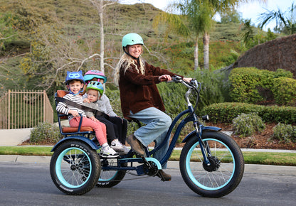 EVRY journey  Electric Tricycle Rickshaw 2026  w/ Hitch Attachment & Hydraulic Brakes