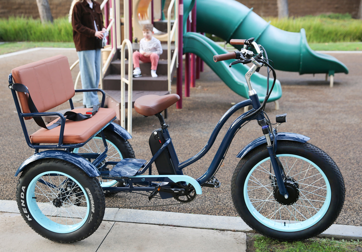 EVRY journey  Electric Tricycle Rickshaw 750W with Passenger Seat