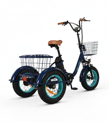 Easy Transit 750W Fat Tire Electric Trike