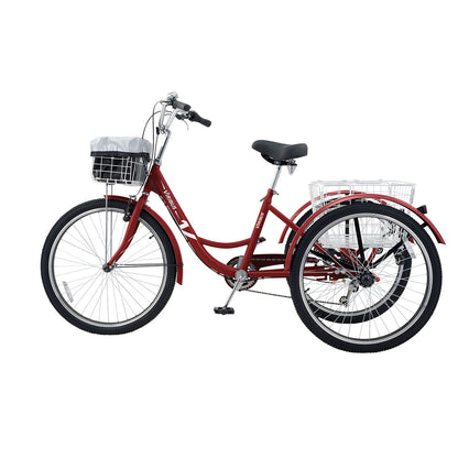 VB1 City Adult Tricycle with Dual Baskets