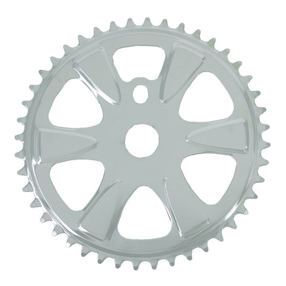 Tracer GS Series Chainwheels Single Speed multiple shape and Chrome/Black available