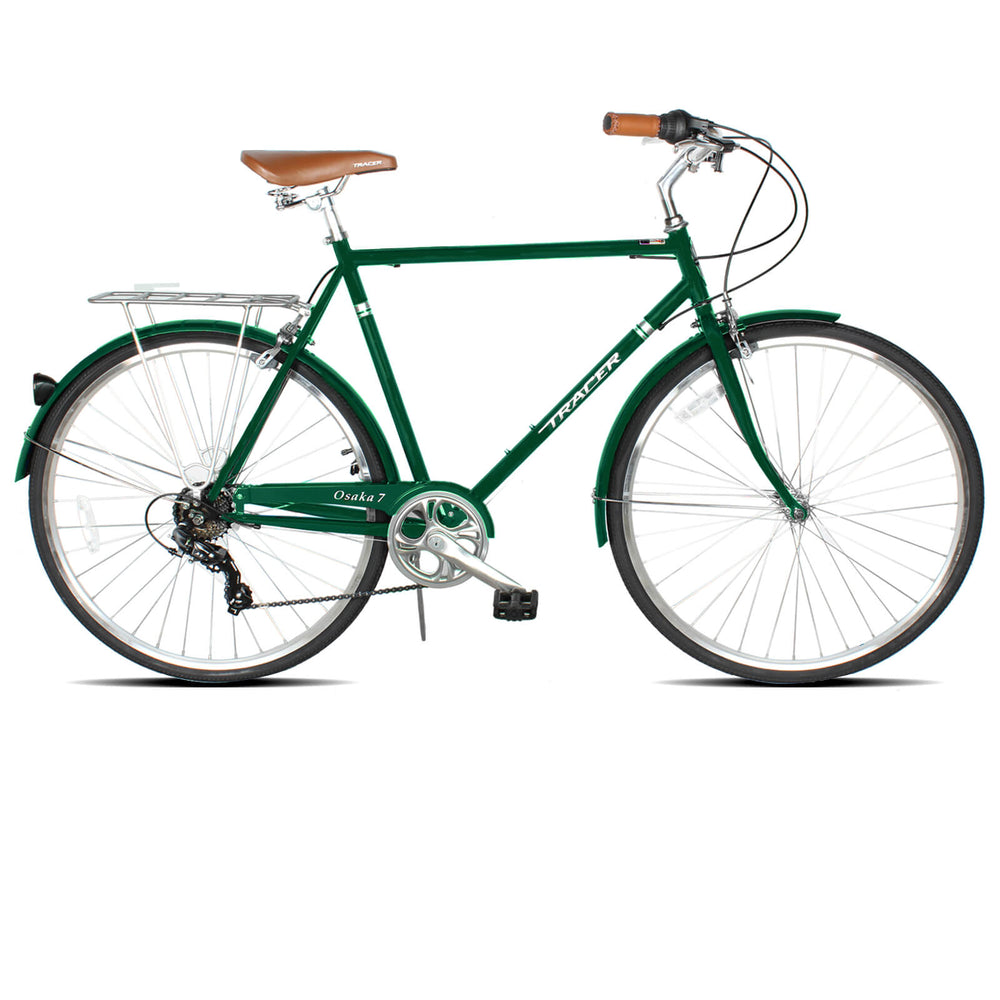 Tracer Osaka 700C 7 Speed Hybrid City Urban Bikes for MEN