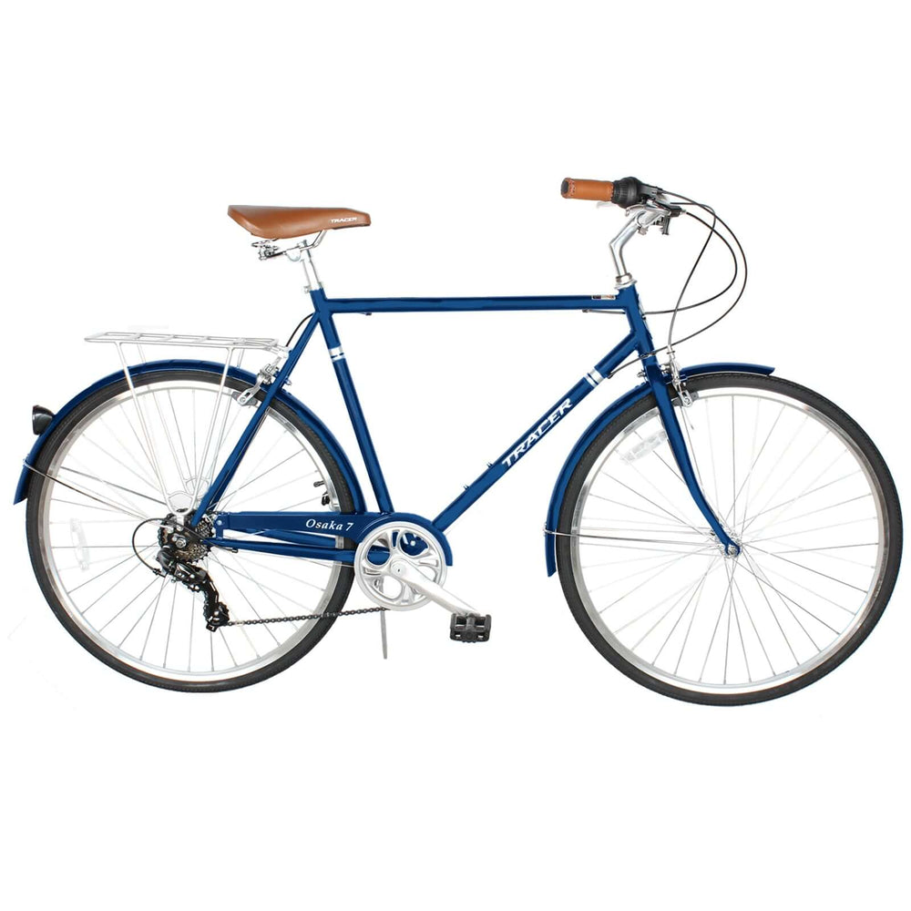Tracer Osaka 700C 7 Speed Hybrid City Urban Bikes for MEN