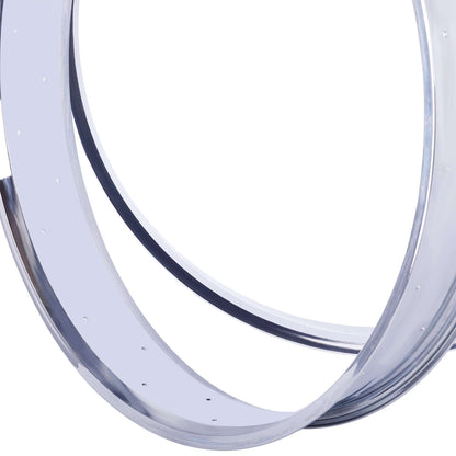 Tracer RM-TH752636 Bicycle Fat Mirror Electroplating Chrome Rim 26" x 3" x 36H 80mm For Cruiser Bike