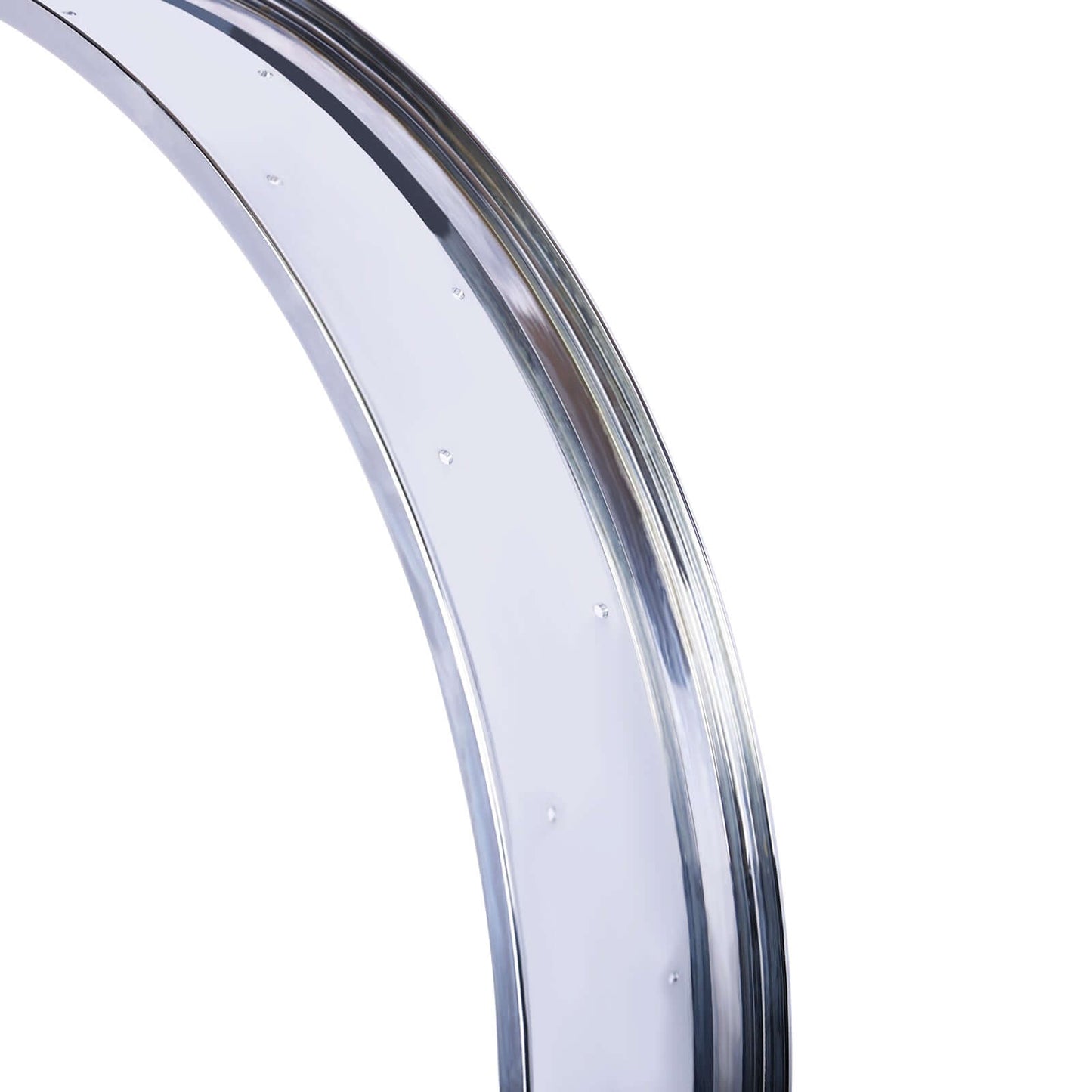 Tracer RM-TH752636 Bicycle Fat Mirror Electroplating Chrome Rim 26" x 3" x 36H 80mm For Cruiser Bike