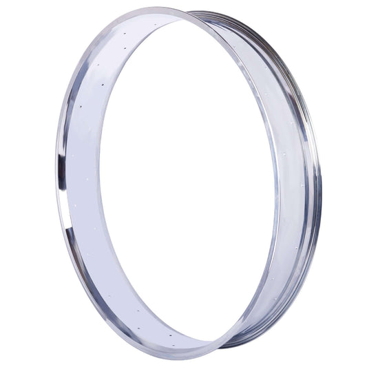 Tracer RM-TH752636 Bicycle Fat Mirror Electroplating Chrome Rim 26" x 3" x 36H 80mm For Cruiser Bike