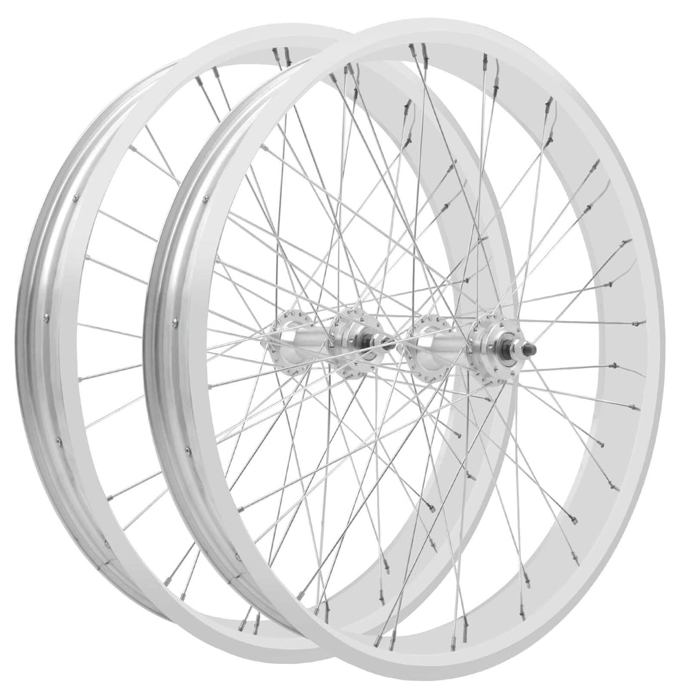 Tracer WH-T952636D7 26"x13Gx36H Alloy Fat Rims Set for 26"x3.0, 4.0 Tire 7-Speed