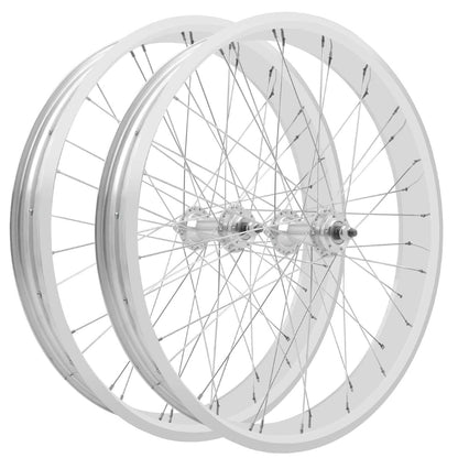 Tracer WH-T952636D7 26"x13Gx36H Alloy Fat Rims Set for 26"x3.0, 4.0 Tire 7-Speed