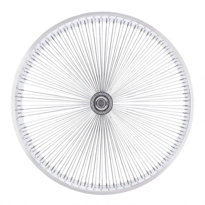 Tracer WH-TR7526140 26"x3"x13Gx140H Aluminum Polish FAT Rims Wheel Set.