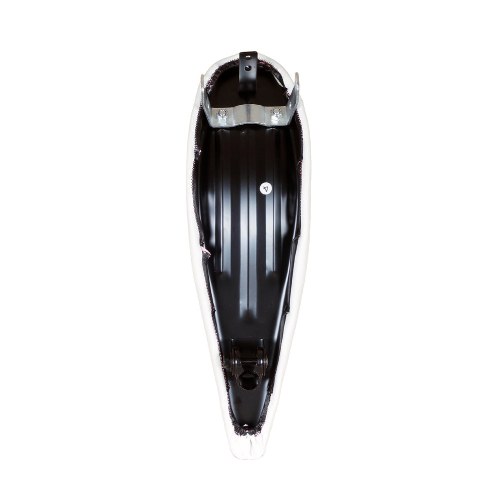 Tracer SD-AF-3022 Pure White Banana Seat for Lowrider