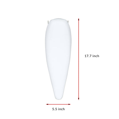 Tracer SD-AF-3022 Pure White Banana Seat for Lowrider