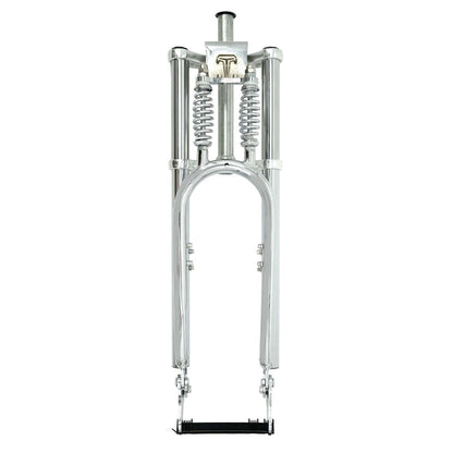 Tracer FK-GT640305145D8 26''-29'' Adjustable Dual Spring Fork for Disc Brake 1-1/8"(28.6mm)