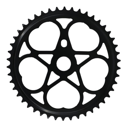 Tracer GS Series Chainwheels Single Speed multiple shape and Chrome/Black available