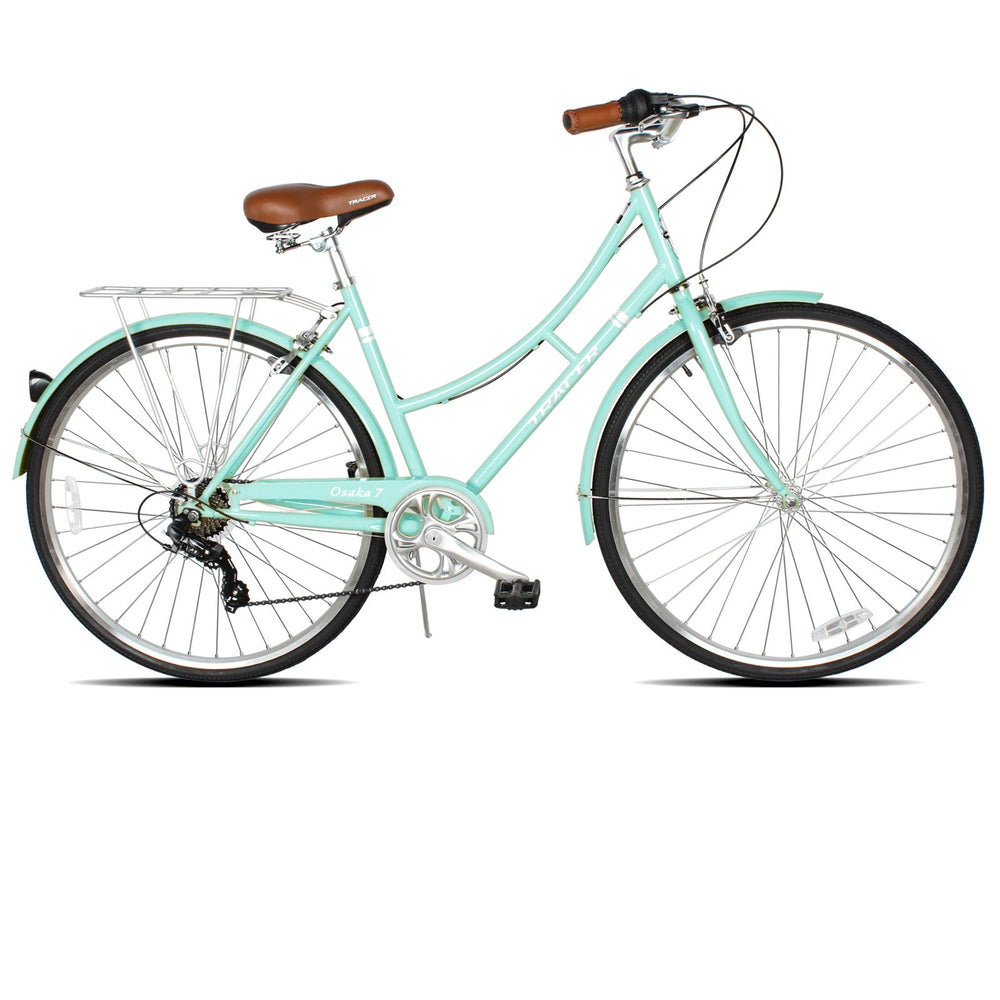 Tracer Osaka 700C 7 Speed Hybrid City Urban Bikes for WOMEN
