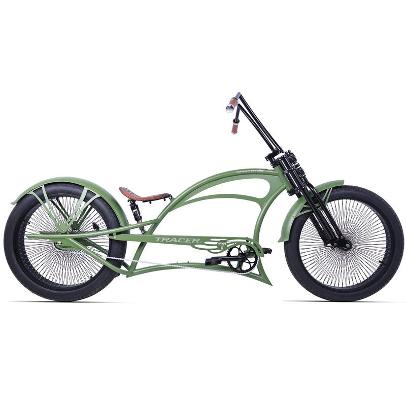 Scorpion Pro DTS 26” Stretch Chopper Cruiser Bicycle