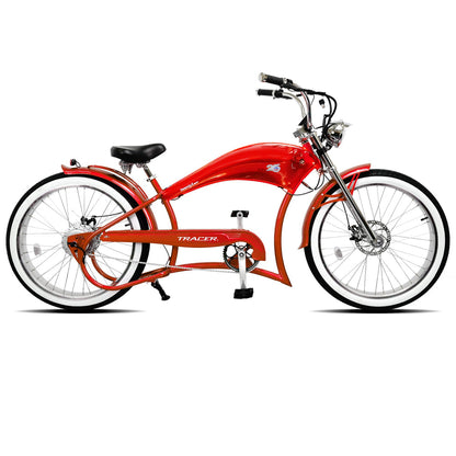 Twenty5 GT 500W 26" Motorcycle-Style Stretch Chopper E-Bike