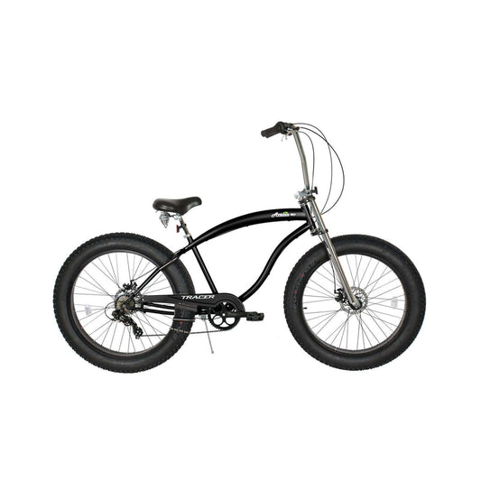 Tracer Avalon GT 26'' Fat Tire Stretch Beach Cruiser Bike 1-Speed/7-Speed