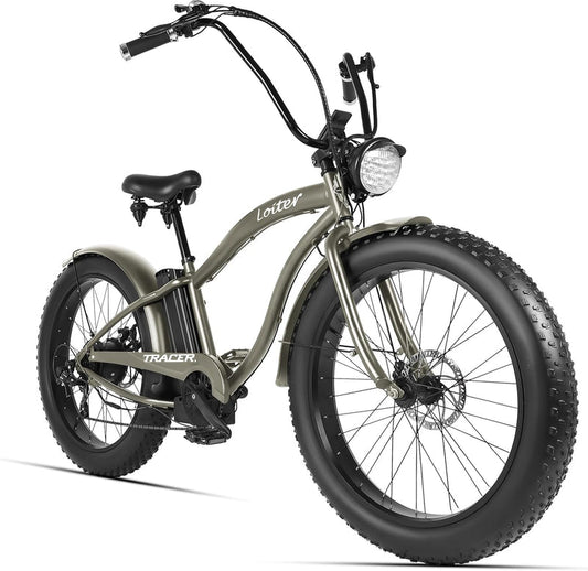 Tracer Loiter 26" 48V 800W Cruiser E-Bike