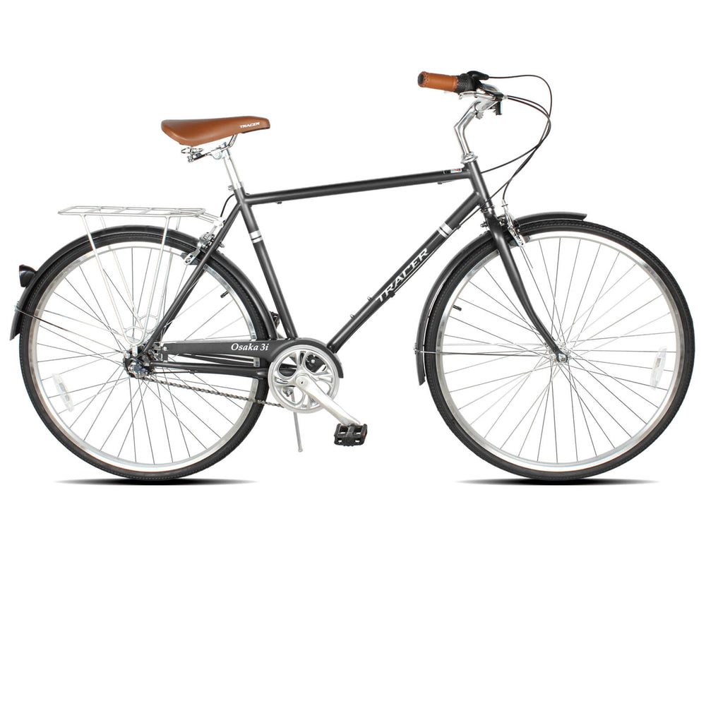 Tracer Osaka 700C Internal 3 Speed Hybrid City Urban Bikes for MEN