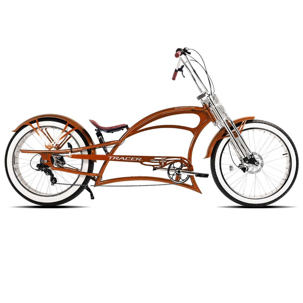 Scorpion GTS 7 Speed Stretch Cruiser Bicycle