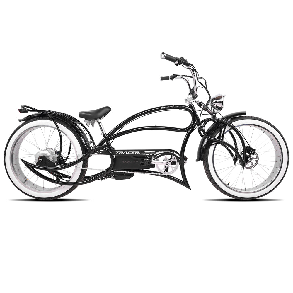Tracer Beyond Pro 1000W 26" Classic Stretch Chopper Style EBike